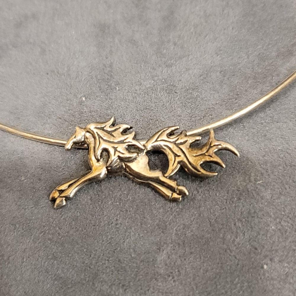 Sterling Horse Necklace Ash Jenuinely Jeni Western